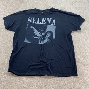 Selena Quintanilla Shirt Black Mens XL EG Official Merch 2022 Graphic Tee